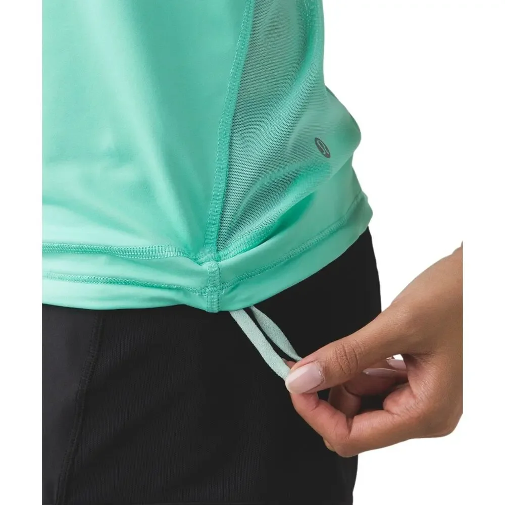 Lululemon Drop It Like It's Hot Tank Menthol Mint Green Women’s Medium Yoga Gym